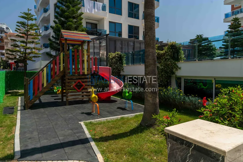 Срочная продажа! Квартира в центре Алании с новой мебелью в престижном комплексе 9 