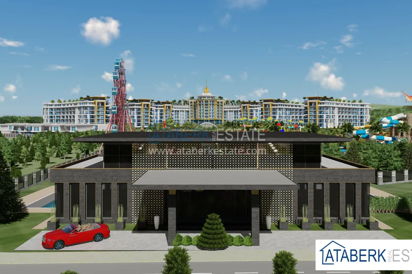 Квартира в Алании – район Тюрклер от инвестора в роскошном комплекс-отеле 10