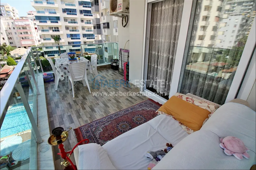 Приобрести Квартира в Махмутларе двухкомнатная с мебелью, вторая береговая линия 9 