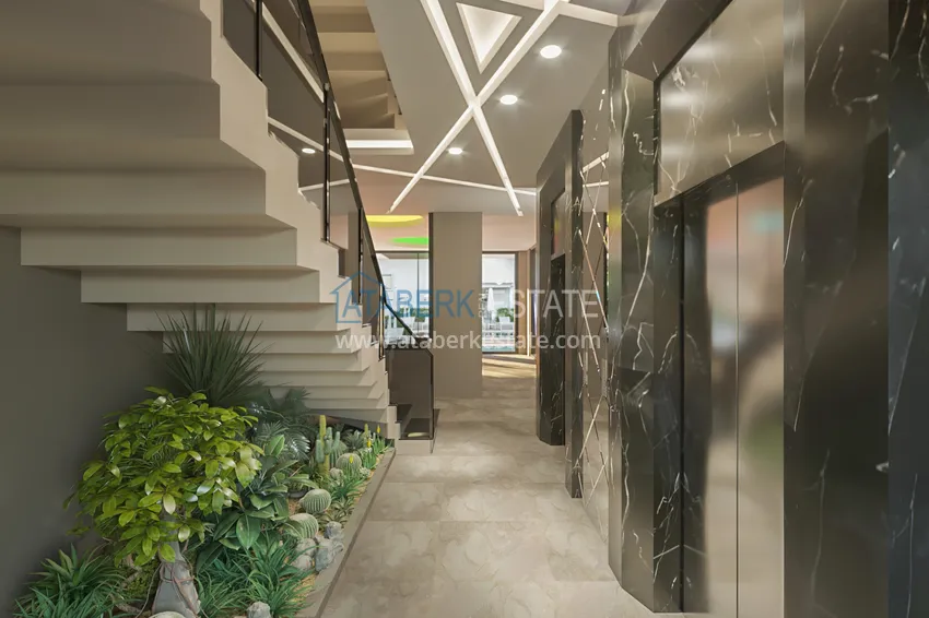 Новый проект малоэтажного жилого комплекса, в районе Оба 17 