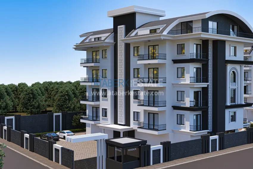 Новый проект малоэтажного жилого комплекса, в районе Оба 4 