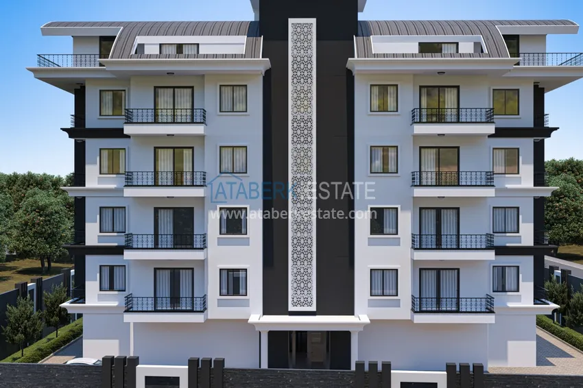 Новый проект малоэтажного жилого комплекса, в районе Оба 5 