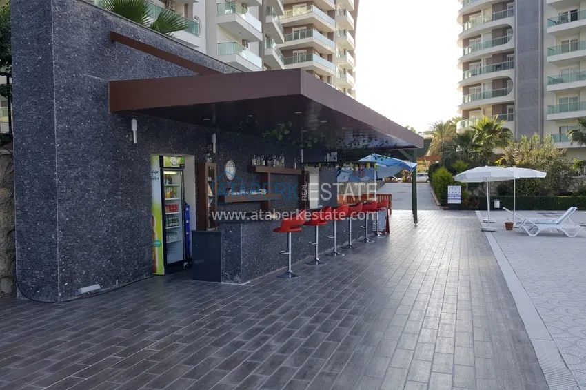 Квартира меблированная с видом на море и горы в Авсалларе 16 