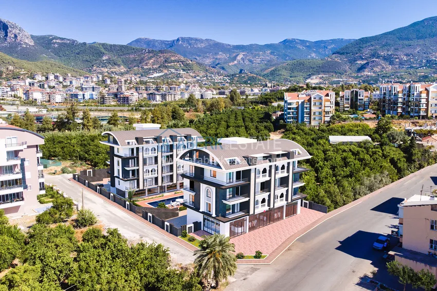 Новый проект малоэтажного жилого комплекса, в районе Оба 2 