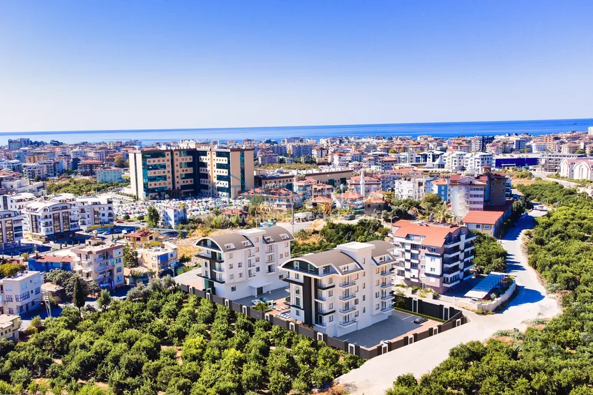 Новый проект малоэтажного жилого комплекса, в районе Оба 1 