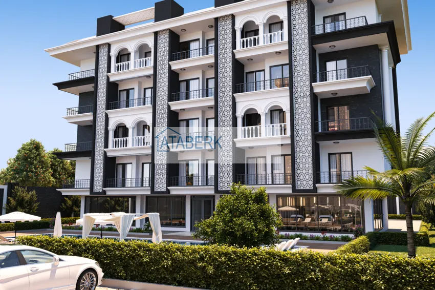 Новый проект малоэтажного жилого комплекса, в районе Оба 11 