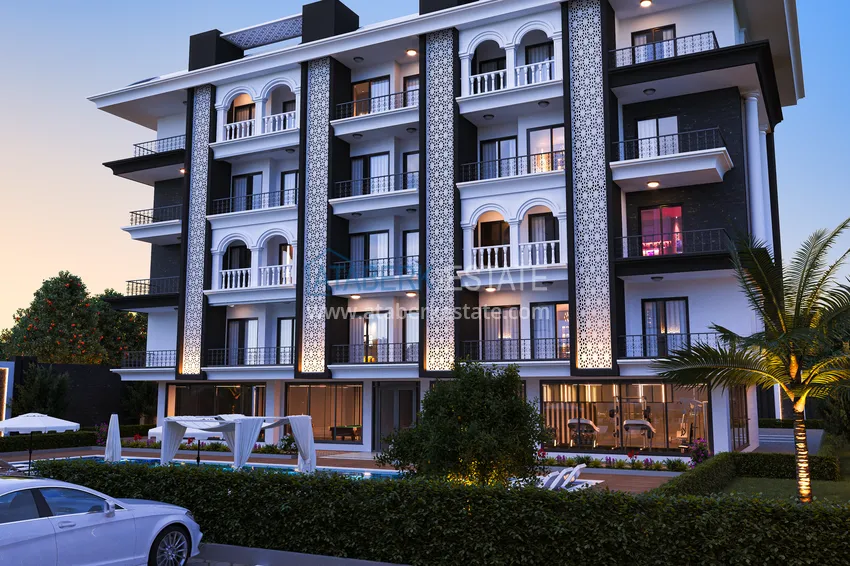 Новый проект малоэтажного жилого комплекса, в районе Оба 7 