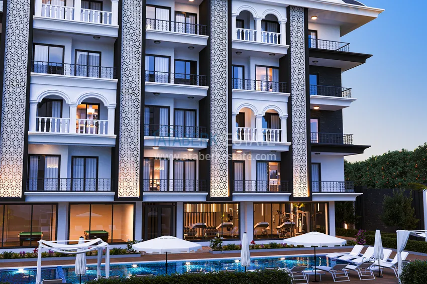 Новый проект малоэтажного жилого комплекса, в районе Оба 9 