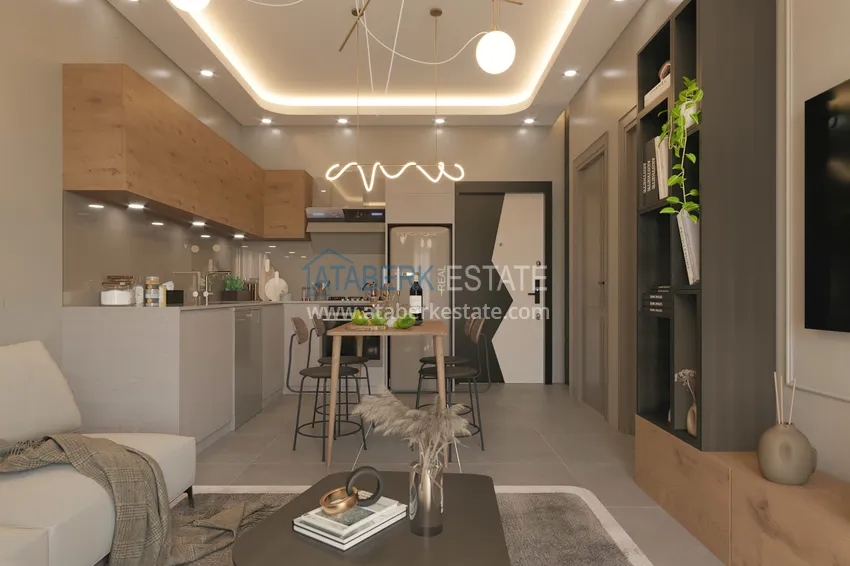 Приобрести Новый проект малоэтажного жилого комплекса, в районе Оба 1 