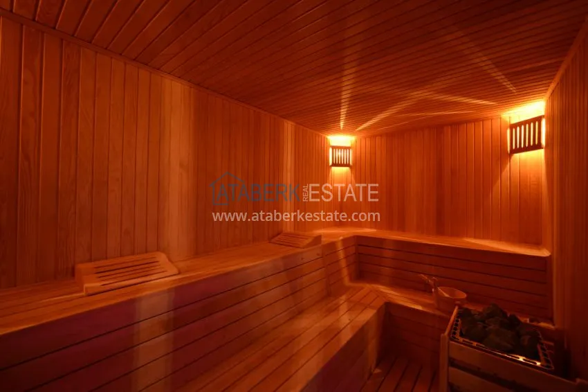 Квартира меблированная с видом на море и горы в Авсалларе 20 