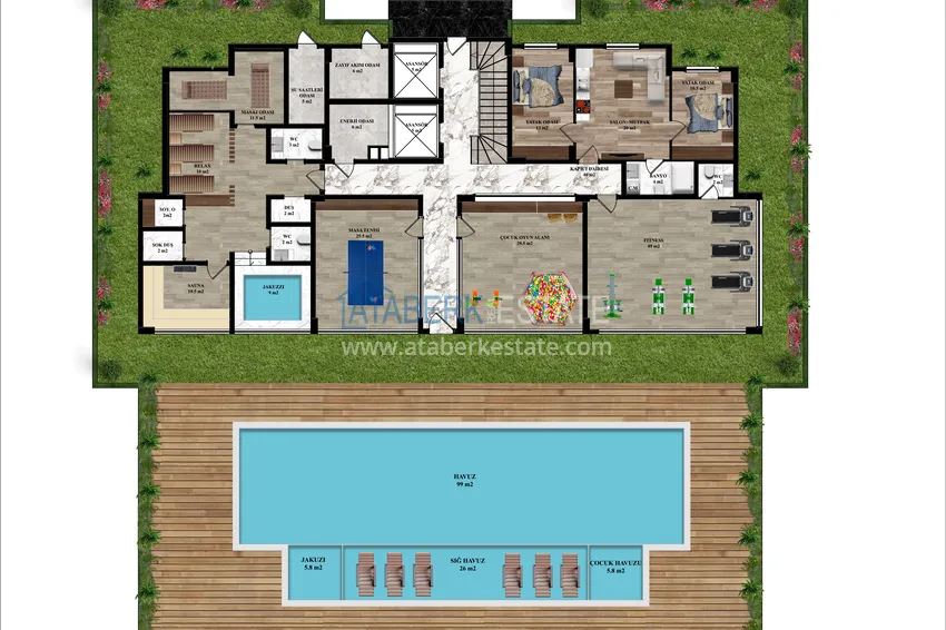 Купить дешево Новый проект малоэтажного жилого комплекса, в районе Оба 1 