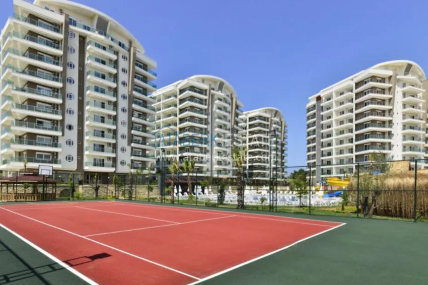 Квартира меблированная с видом на море и горы в Авсалларе 21 