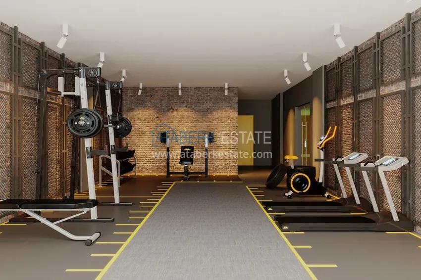 Квартира с чистовой отделкой в Авсалларе в строящемся комплексе от инвестора 10