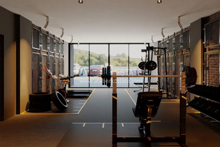 Квартира с чистовой отделкой в Авсалларе в строящемся комплексе от инвестора 12