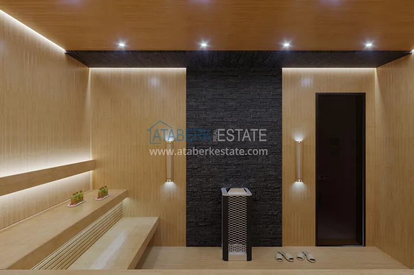 Квартира с чистовой отделкой в Авсалларе в строящемся комплексе от инвестора 14