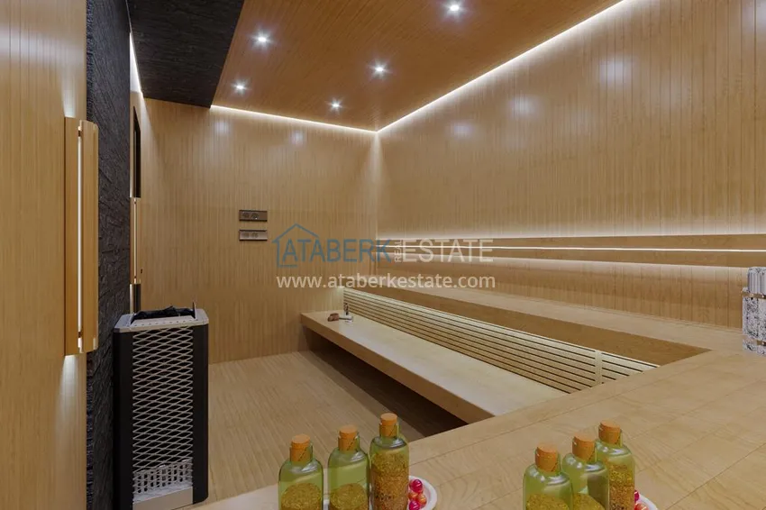 Квартира с чистовой отделкой в Авсалларе в строящемся комплексе от инвестора 15