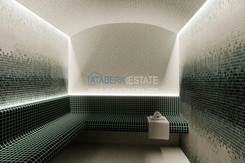 Квартира с чистовой отделкой в Авсалларе в строящемся комплексе от инвестора 17