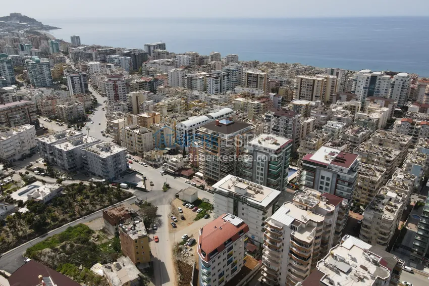 Пентхаус в Алании - район Махмутлар, двухуровневый с новой мебелью 11