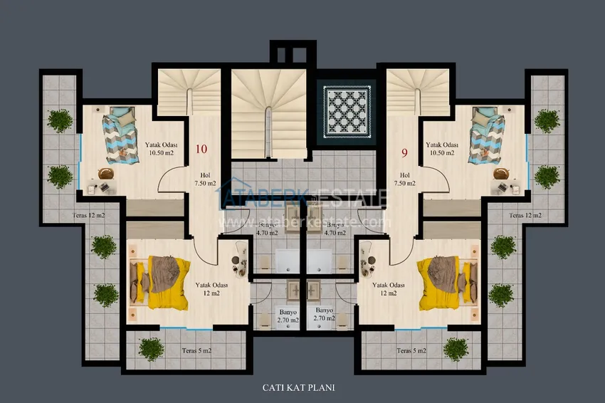 Купить дешево Новый проект бутик-комплекса в Авсалларе - Алания 1 