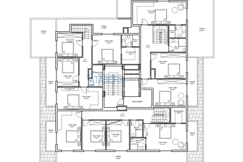 Купить дешево Квартиры 1+1, 4+1 в новом инвестиционно-привлекательном жилом комплексе в Алании, район Паяллар 13