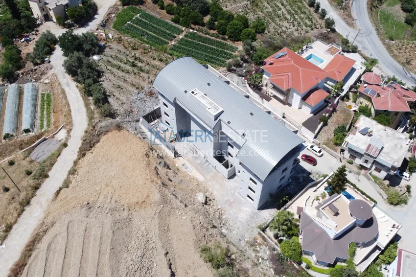 Квартира от инвестора в строящемся жилом комплексе в Махмутларе  17 