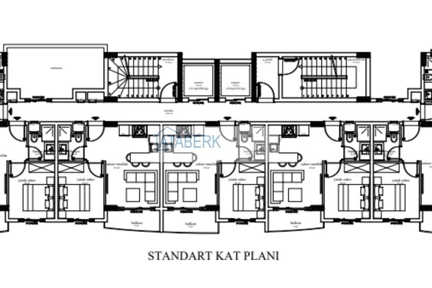 Купить дешево Новый инвестиционный проект комфортабельного комплекса в Махмутларе 1