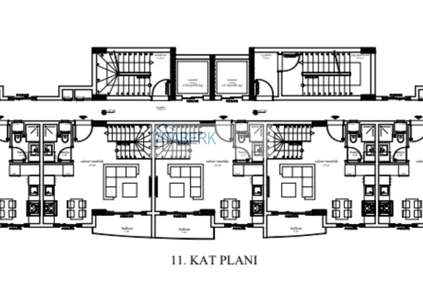 Купить дешево Новый инвестиционный проект комфортабельного комплекса в Махмутларе 3
