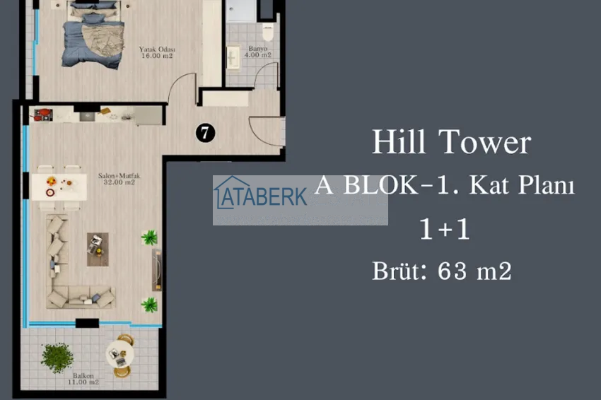 Купить дешево Новый проект жилого комплекса в Алании - район Каргыджак 14 