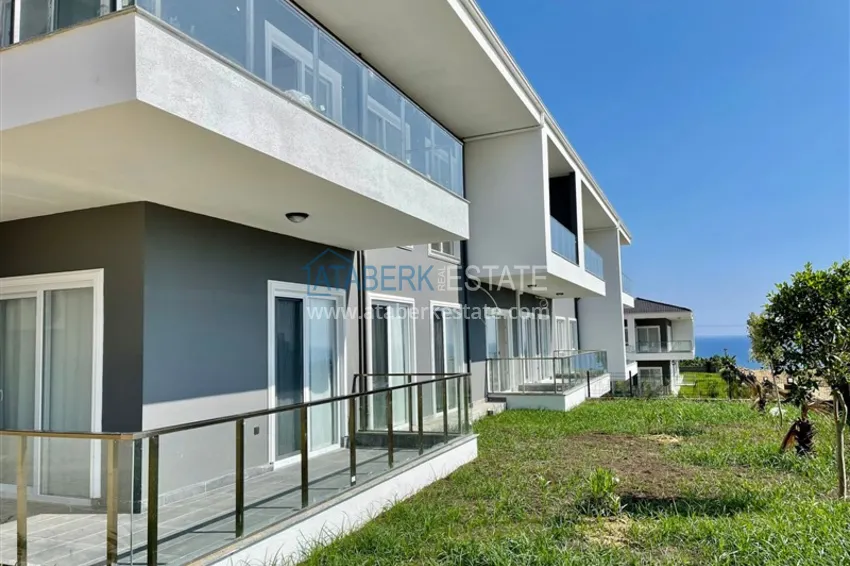 Квартира в Алании район Инджекум с чистовой отделкой в стильной резиденции таунхаусов 1 