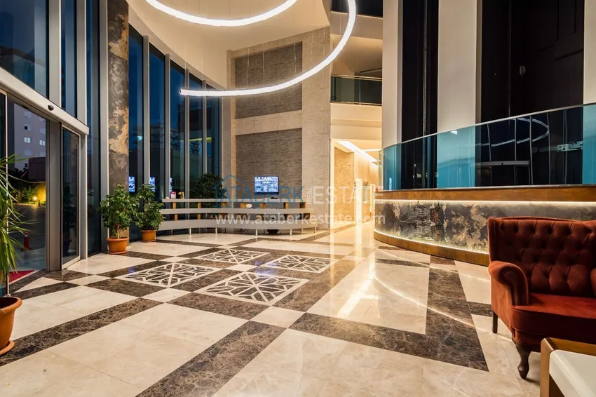 Квартира-студия в Махмутларе меблированная 13 