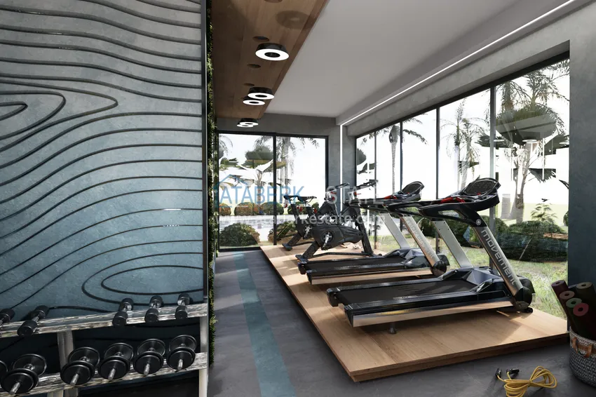 Пентхаус-дуплекс в Алании, район Махмутлар в комплексе на этапе строительства  29 