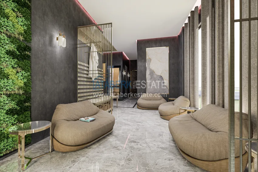 Пентхаус-дуплекс в Алании, район Махмутлар в комплексе на этапе строительства  21 