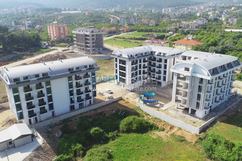 Квартиры в Алании - район Оба от инвестора в строящемся комплексе 2 