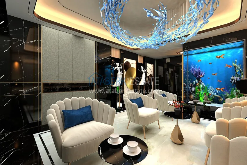 Квартиры в центре Алании от инвестора в комплексе на этапе строительства 18 