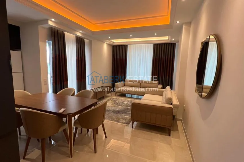 Приобрести Квартира в Махмутларе с новой мебелью и видом на горы в комплексе с отельной инфраструктурой 1 