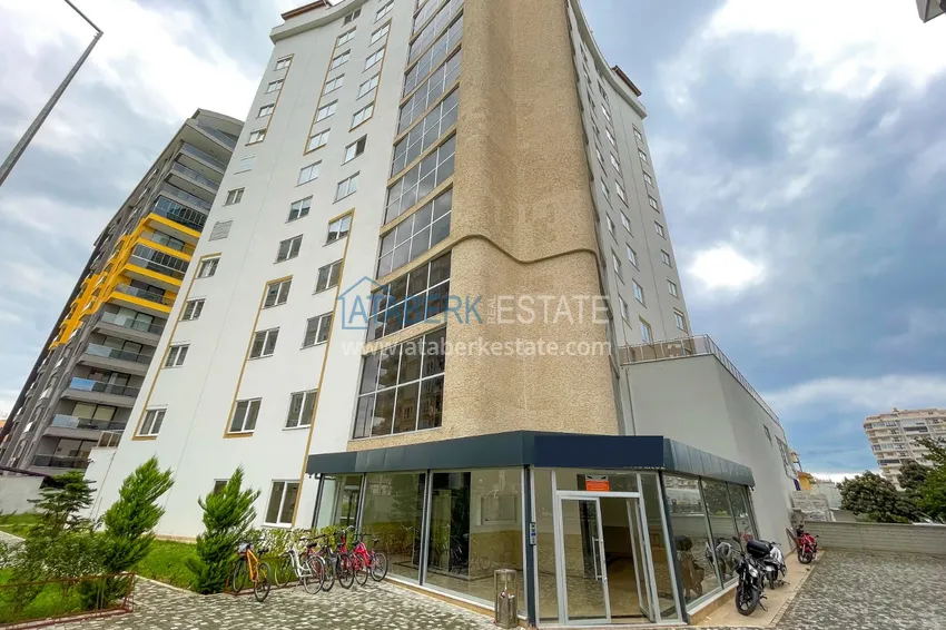 Квартира в Махмутларе с полностью укомплектованной мебелью и видом на море 1 