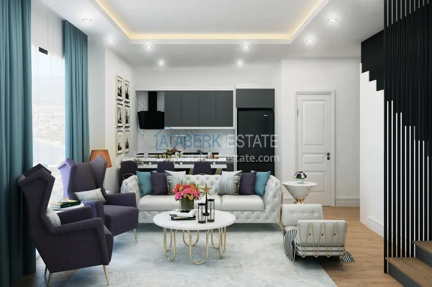 Приобрести Новый проект комфортабельного жилого комплекса в Алании – район Оба 6