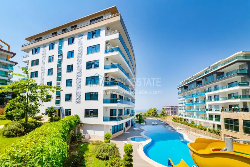 Дуплекс в Каргыджаке меблированный с видом на море 1 