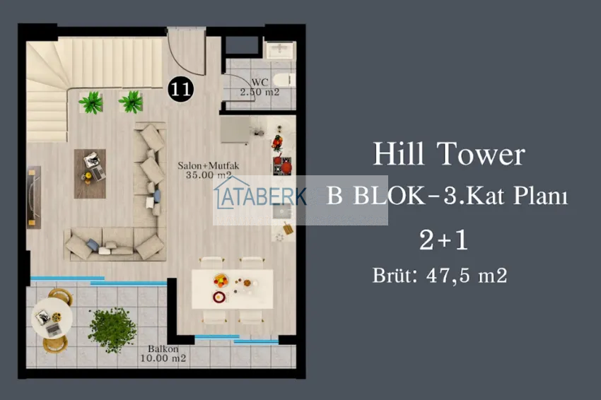 Купить дешево Новый проект жилого комплекса в Алании - район Каргыджак 6 