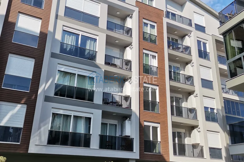 Квартира с выходом в сад в Анталии - район Хурма, меблированная с видом на горы 9 