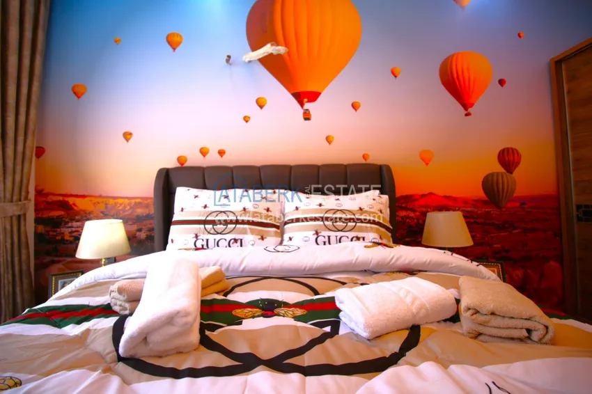 Приобрести Квартира в Махмутларе с новой мебелью в современном новом комплексе 12 