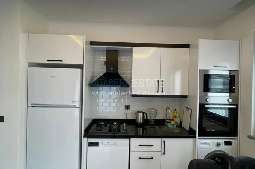 Приобрести Квартира в Махмутларе с мебелью в молодом элитном комплексе 10 