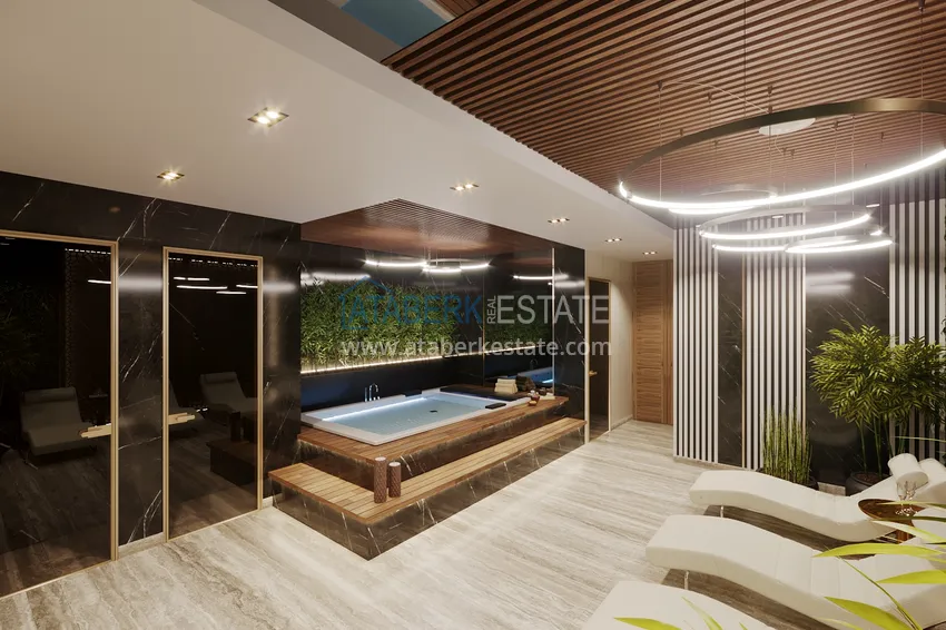 Новый инвестиционный проект жилого комплекса в Алании - район Тосмур 20 