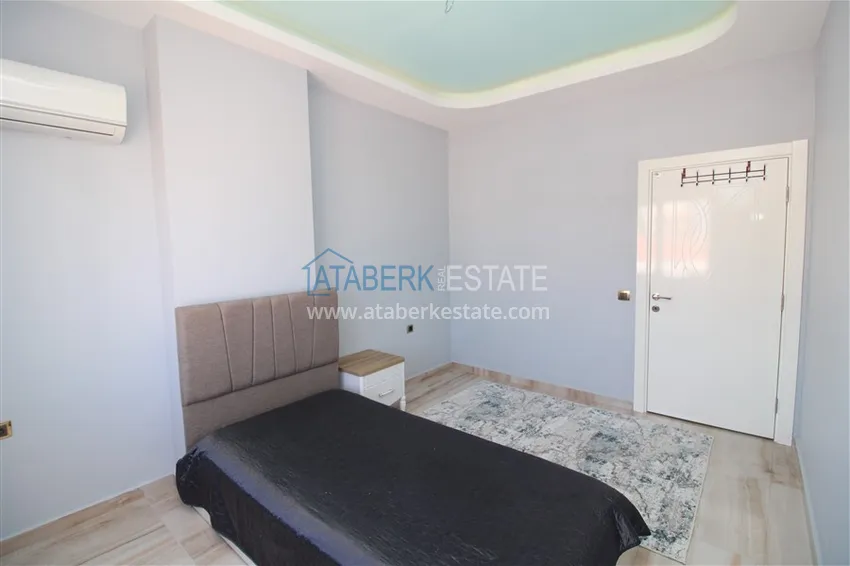 Приобрести Пентхаус в Махмутларе с мебелью, сауной и видом на море и горы 10