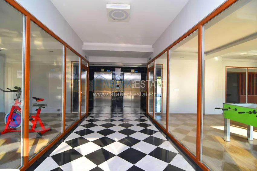 Квартира в Махмутларе в благоустроенном жилом комплексе полностью готовая для проживанияи с мебелью с видом на море и горы 10 