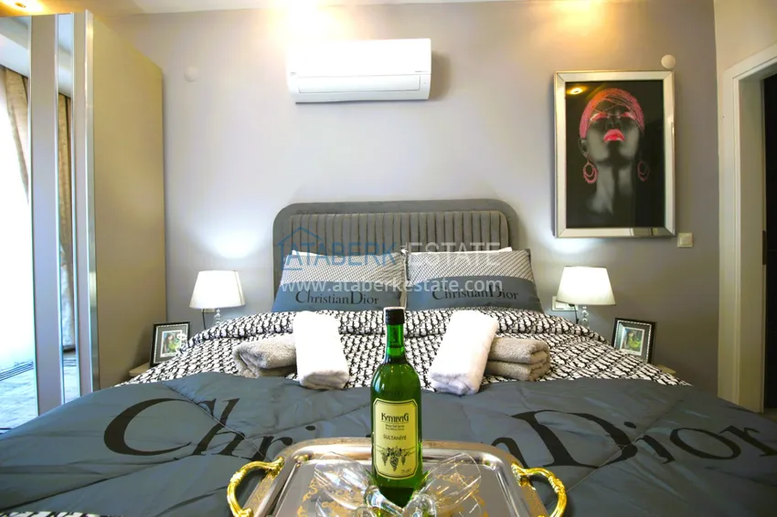 Приобрести Квартира в Махмутларе меблированная с видом на море с наилучшим месторасположением 12 