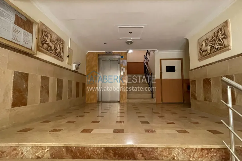 Квартира в Махмутларе меблированная с видом на море и горы на первой береговой линии 10 