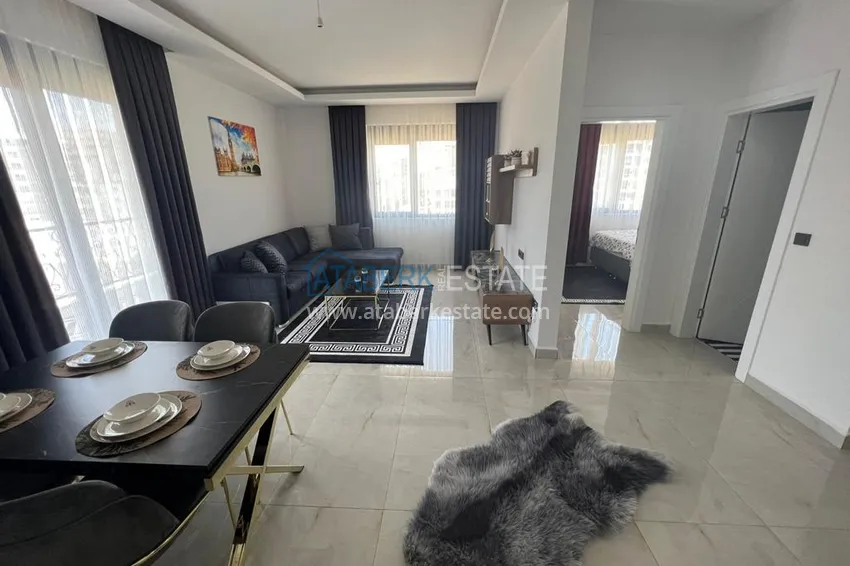 Приобрести Квартиры в Махмутларе двухкомнатные с видом на море и горы 4 