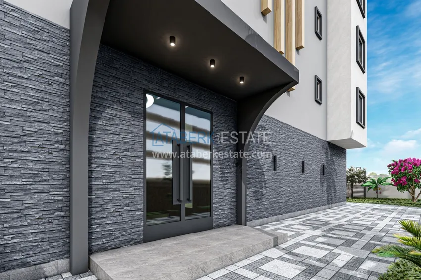 Новый проект комфортабельного жилого комплекса в Алании – район Оба 10