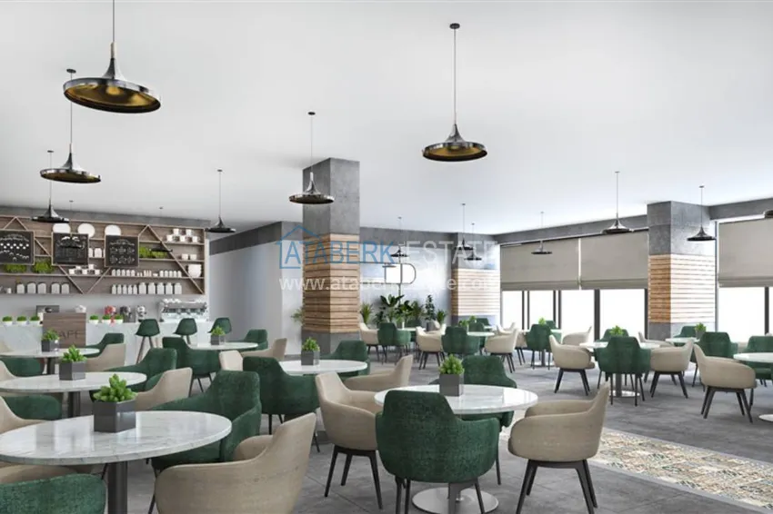 Квартира в районе Авсаллар в новом современном комплексе с самодостаточной инфраструктурой 10 